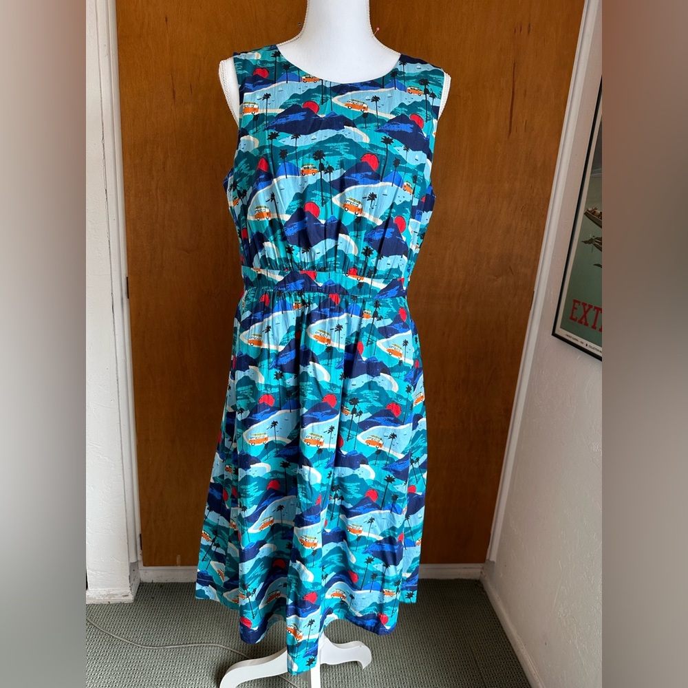 Emilyandfin California Themed Tea Dress